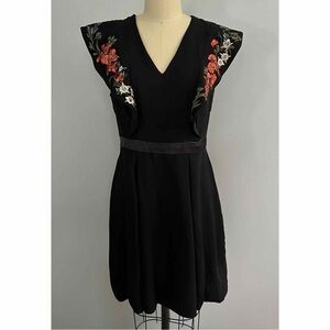 ABS Collection Floral Ruffle Dress